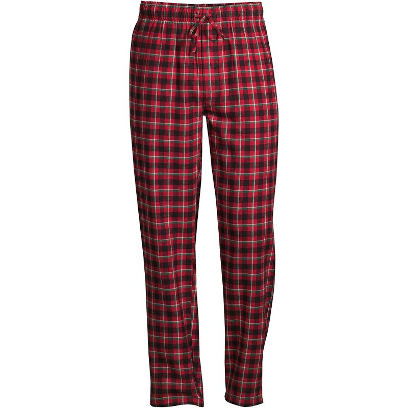 Lands' End Men's Flannel Pajama Pants, 3 of 5