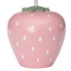 Bedtime Originals Flower Power Hand-Painted Custom Strawberry Lamp with Shade - 2 of 4