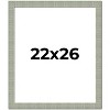 PosterPalooza | Sculpted Blue Picture Frame - UV Acrylic, Foam Board Backing, Hanging Hardware - 2 of 4