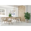Elegant Lighting Vino 3 lights pendant in brass - 2 of 4