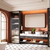 Rectangular Framed Tempered Glass Wall-Mounted Bathroom Vanity Mirror - 2 of 4