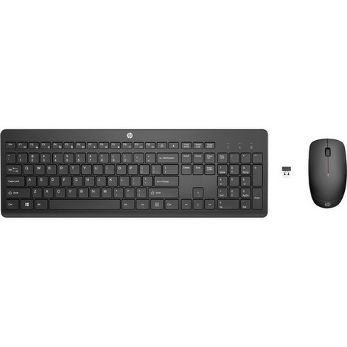 230 Rf 2.40 Usb And Pc, Ghz Wireless - Wireless A Rf Mac Keyboard Mouse Target - Wireless Usb Combo Type - Hp A Compatible Mouse : With Keyboard Type