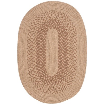 Colonial Mills Jackson - Oatmeal 2 Ft x10 Ft Runner (Oval) Rug Indoor 75% Polypropylene/25% Wool