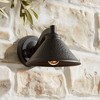 Minka Lavery Industrial Outdoor Wall Light Fixture Hammered Aspen Bronze Dark Sky 6" for Post Exterior Barn Deck House Porch Patio - 3 of 3