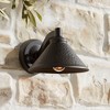 Minka Lavery Industrial Outdoor Wall Light Fixture Hammered Aspen Bronze Dark Sky 6" for Post Exterior Barn Deck House Porch Patio - image 3 of 3