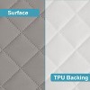 Waterproof Mattress Protectors, Quilted & Breathable Fitted Pad Cover - NTBAY - 4 of 4
