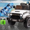 12V Kids Electric Car, 4 Wheeler Electric Vehicles with Remote Control, Spring Suspension, 3 Speeds - 2 of 4