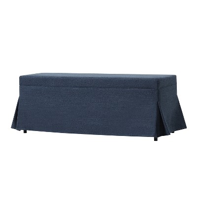 Adonis Farmhouse Slipcover Bench with Storage|HULALA HOME