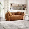 Airsurfer Double Bean Bag Chair – Soft 2-Seater with High-Resilience Foam, Perfect for Gaming, Reading, Lounging, or Watching TV - 2 of 4