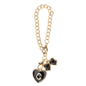 Unique Bargains Heart Bow Water Cup Pendant 1 Pc - 1 of 4