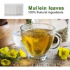 GPGP GreenPeople Mullein Leaf Tea for Lungs Cleanse and Immune Support, Caffeine Free, 28 Tea Bags - 2 of 4