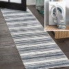 JONATHAN Y Fawning Two-Tone Striped Classic Low-Pile Machine-Washable Area Rug - image 4 of 4