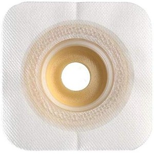 ConvaTec SUR-FIT Natura Durahesive Mold-to-Fit Convex Skin Barrier with Tape Collar, 1¾" Flange, 7/8"-1¼" Opening, 404593, 10/Box - 1 of 4