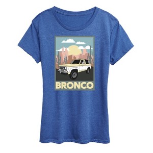 Women's - Ford - Bronco Desert Short Sleeve Graphic T-Shirt - 1 of 4
