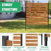 DoCred Air Conditioner Fence – Outdoor Privacy Screen Panels in Wood, Metal, or PVC, with Planter Box Options - 3 of 4