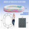 Human Dog Shared Bed - Large Plush Pet Bed with Washable Cover & Orthopedic Foam - 3 of 4