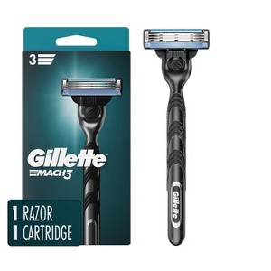 Gillette Mach3 Razor with 1 Refill Cartridge - 1 of 4