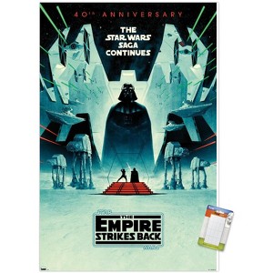 Trends International Star Wars: The Empire Strikes Back - 40th Anniversary Unframed Wall Poster Prints - 1 of 4