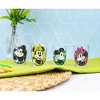 Silver Buffalo Disney Mickey and Minnie Mouse Color Portraits Mini Shot Glasses | Set of 4 - 4 of 4