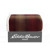 50"x70" Oversized Nordic Plaid Throw Blanket Raisin - Eddie Bauer: Cozy Fleece, Machine Washable - 2 of 4