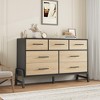7 Dresser for Bedroom, Freestanding 52 in Wide Drawer Dresser with Storage, Wooden Closet Storage Chest - 2 of 4