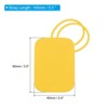 Unique Bargains Silicone Lightweight Identifier Card Luggage Tags 2 Pcs - 2 of 4