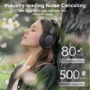 SUGIFT Over-Ear Bluetooth Headphones with Noise Cancellation, Black - 2 of 4