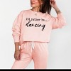 Simply Sage Market I'd Rather Be Dancing Lightweight Garment Dyed Sweatshirt - 2 of 4