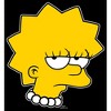 Men's The Simpsons Unamused Lisa T-Shirt - image 2 of 4