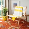 Sun Kissed Knit Throw Blanket - Yellow/Light Grey/Natural - 50" x 60" - Safavieh . - 2 of 2