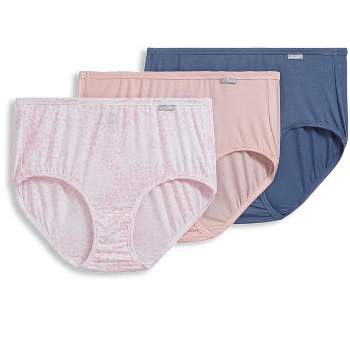Jockey Women's Supersoft French Cut - 3 Pack 8 Lush Eden Floral/Soft  Rose/Really Teal