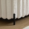 PAGED Storage Bench Faux Fur Flip Top Entryway Bench with Metal Legs for Family Room, Bedroom - 4 of 4