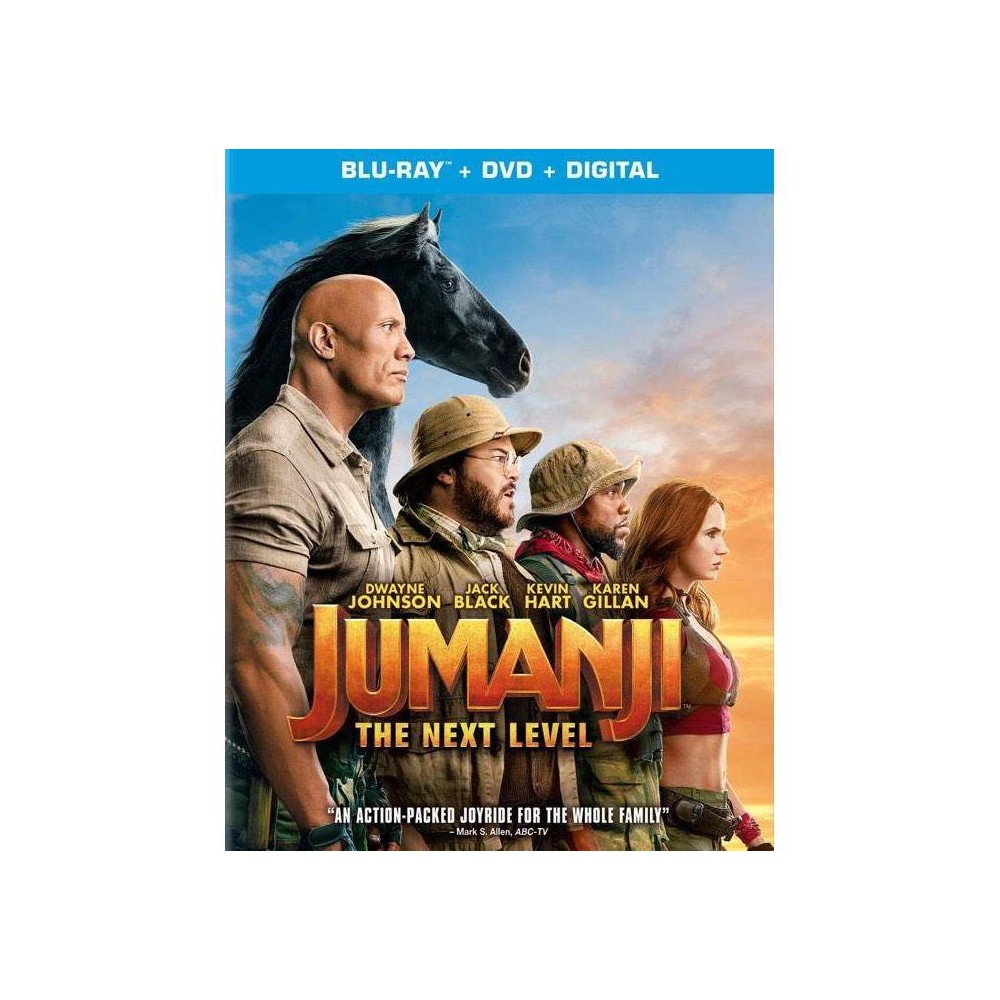 Jumanji: The Next Level (Blu-Ray + DVD + Digital) was $24.99 now $14.99 (40.0% off)
