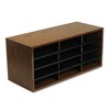 Fellowes Particle Board Desktop Sorter, Medium Oak, 29" x 11.88" x 12.94" - 2 of 3