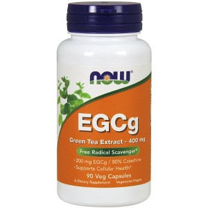 EGCg Green Tea Extract 400 mg by Now Foods  -  90 VegCap - 1 of 2