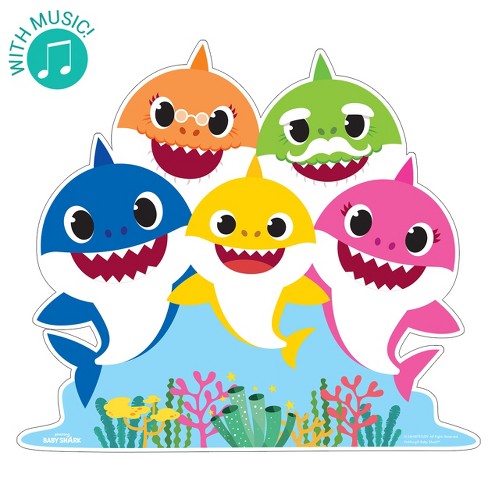 Birthday Express Baby Shark Family Musical Standup Target