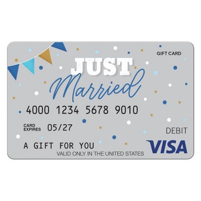 Visa Wedding eGift Card - $50 + $5 Fee (Email Delivery)
