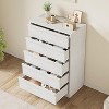 Jojoka 5 Drawer Dresser for Bedroom, Modern 5 Chest of Drawers Tall with Large Drawers Storage - 3 of 4