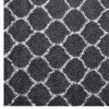 Modway Solvea 5x8 Shag Area Rug – Moroccan Trellis Pattern in Plush Texture, Cozy Accent for Bedroom or Living Space - 2 of 4