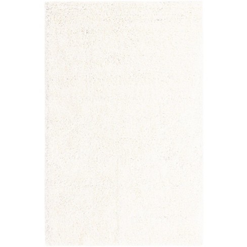 nuLOOM 5 x 8 Snow White Indoor Solid Area Rug in the Rugs department at
