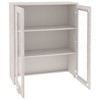 vidaXL Top For Highboard - White Solid Pinewood, Engineered Wood 33.5 x 13.8 x 39.4 in - 4 of 4