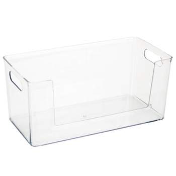 Simplify Rectangle Open Front Organizer Clear