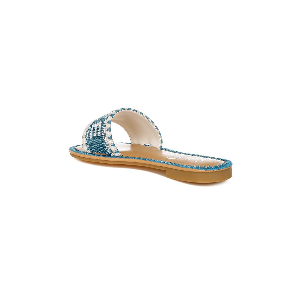 Обувь London Rag Womens Beaded Lake Como Flat Slip Ons 7 — фото 4
