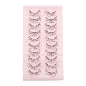 Unique Bargains False Eyelashes for Women 10 Pair - 1 of 4