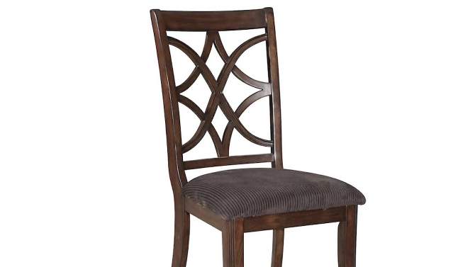 Set of 2 Keenan Side Dining Chair Dark Walnut - Acme Furniture, 2 of 5, play video