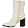Journee Collection Women's Sharlie Inside Zip Stacked Heel Booties - 2 of 4