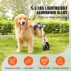 VEVOR 2 Wheels Dog Wheelchair for Back Legs, Pet Wheelchair Lightweight & Adjustable Assisting in Healing,  Dog Cart/Wheelchair ,(M) - 3 of 4