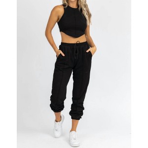 Women's OUTSEAM FRENCH TERRY JOGGER SET - No Vacancy - 1 of 4