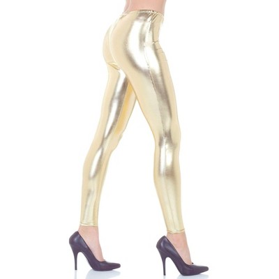 gold leggings