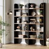 Tribesigns 5-Tier Bookshelf, 70.87-Inch Tall Double Wide Bookcase with Open Shelves, Floor Standing Book Shelf for Home Office, Living Room - 4 of 4
